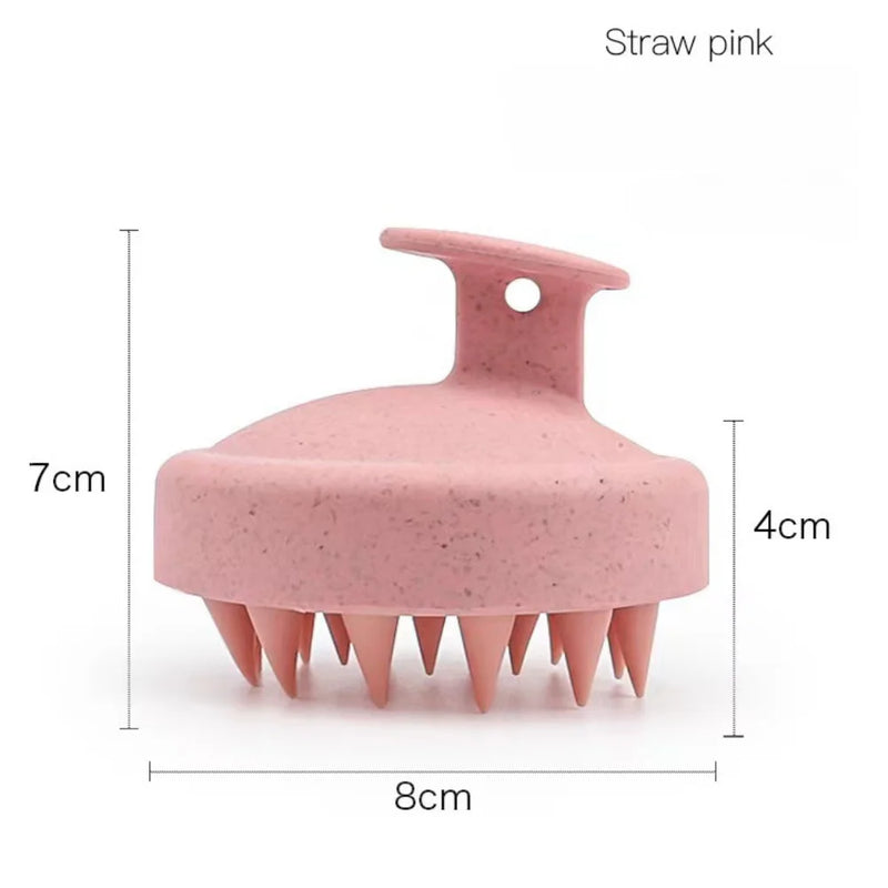 Silicone Shower Brush Head Scalp Massage