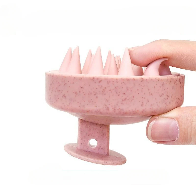 Silicone Shower Brush Head Scalp Massage